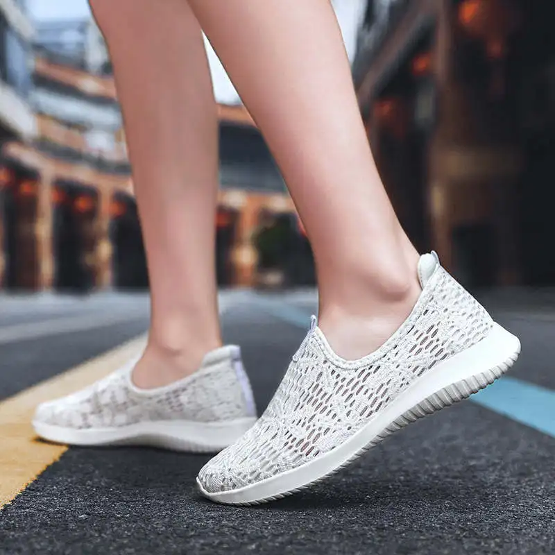 

Size 4.5 Sport Shoes Low Running Sneakers Soft Sports Women Muj Women Sneakers 2021 Summer Number 38 Tennis Mesh Whitte 34-41