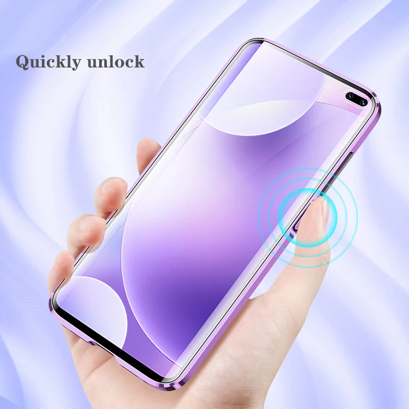 360 металлический магнитный чехол для телефона Redmi Note 9 8 7 K20 K30 Pro Xiaomi 10 9T CC9 F1