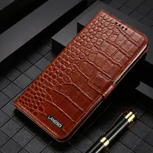 Genuine Leather Flip Case for Realme 7 Pro XT X7 X50 X2 5 6 8 Pro C3 GT Neo Cover For OPPO A5 A9 Reno 5 4 Pro 2 Z Find X3 X2 Pro