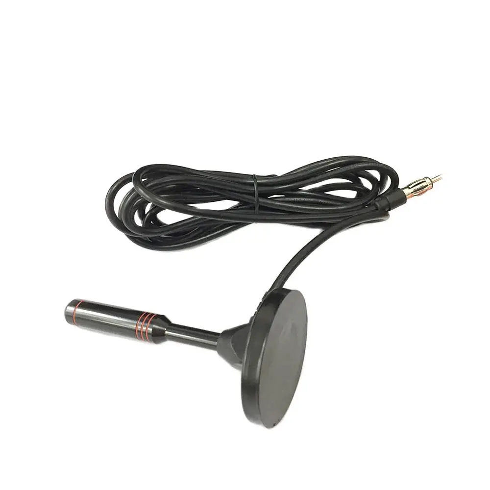 Auto Radio FM Antenna Signal Boost Sucker Magnetic Aerial Universal for Car 3m Cable