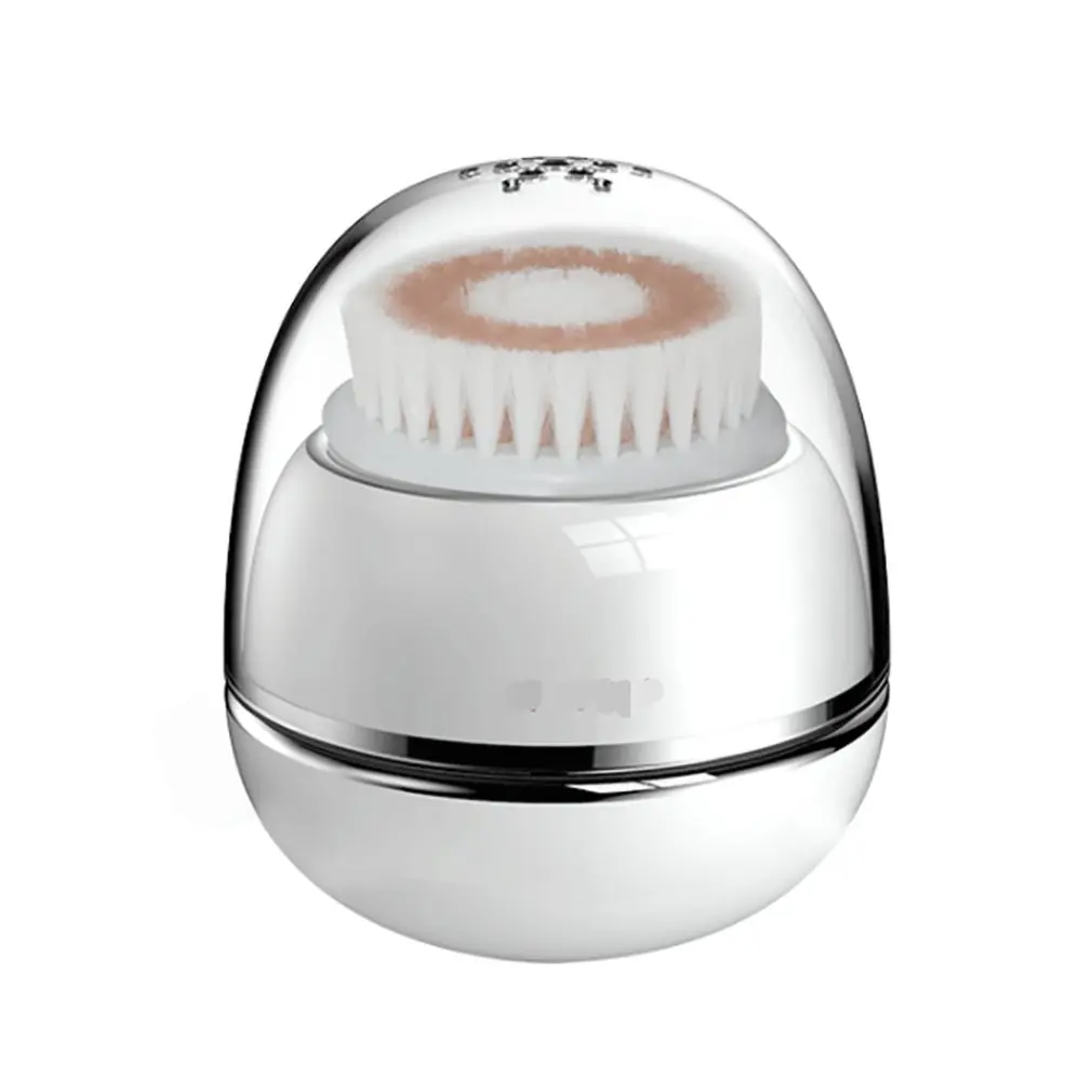 

Ultrasonic Face Brush Beauty Brush Red Wave Ultrasonic Skin Cleaning Flexible Brush Facial Cleaning Massager