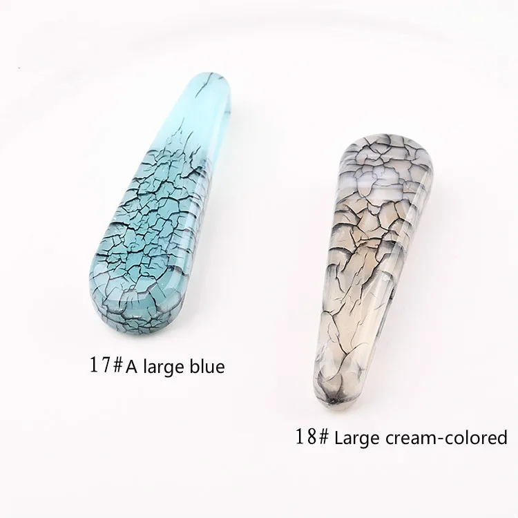 Корейский акриловый взрывоопасный взрывчатый длинный каплевидный ювелирный