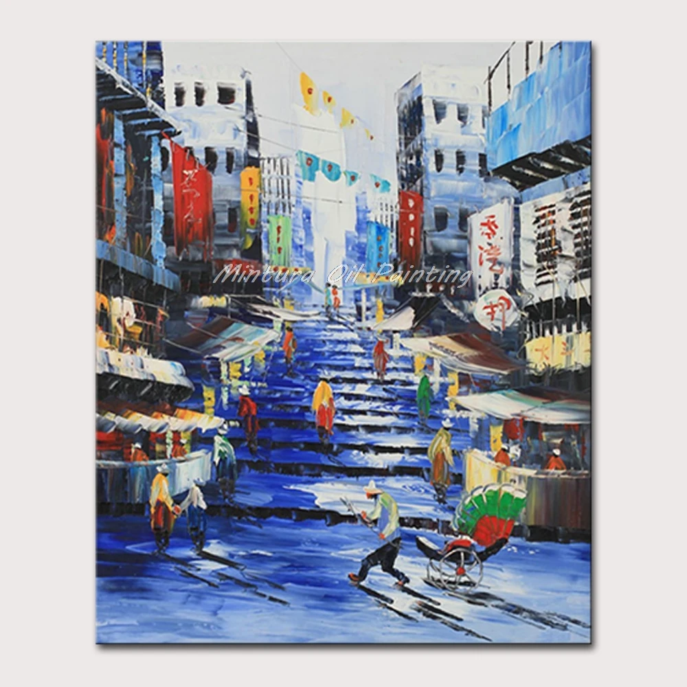 Декоративное искусство ручная работа картина маслом на холсте для гостиной