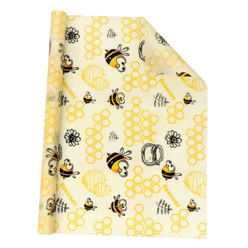 Пищевая обертка из пчелиного воска многоразовая пищевая рулон s 1 метр (13 дюймов x