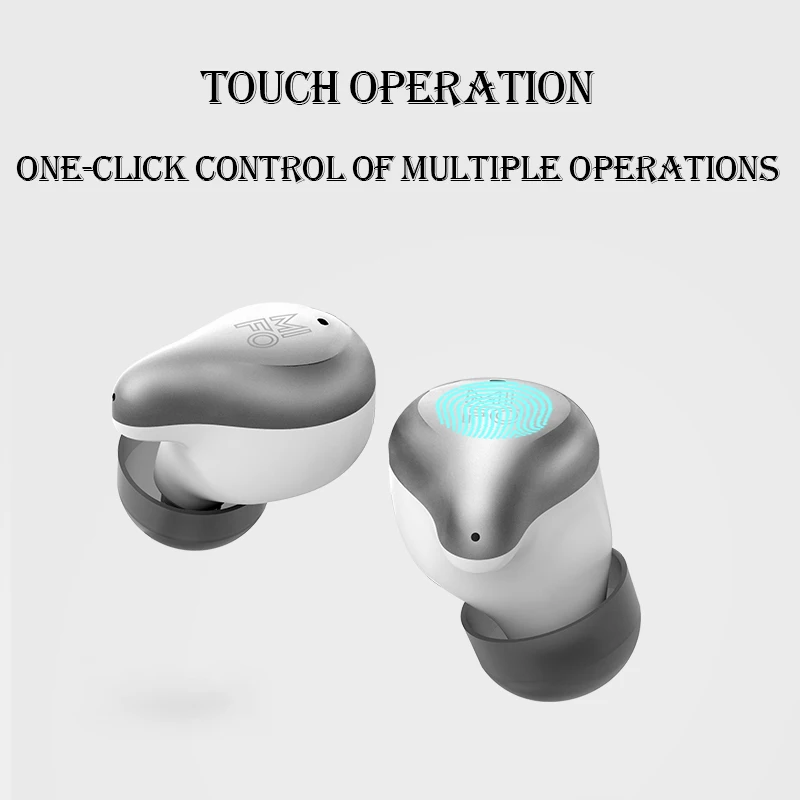 Mifo O9 True Wireless Bluetooth Compatible 5.0 Earphones TWS In-Ear Sports Running Waterproof Noise-Cancelling Headphones | Электроника