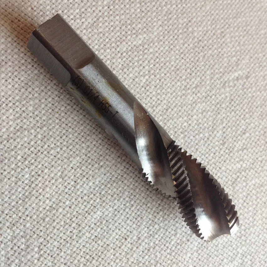 Бесплатная доставка 1 шт. HSS BSP 55 градусов G1/4 &quot-19 параллельные британские