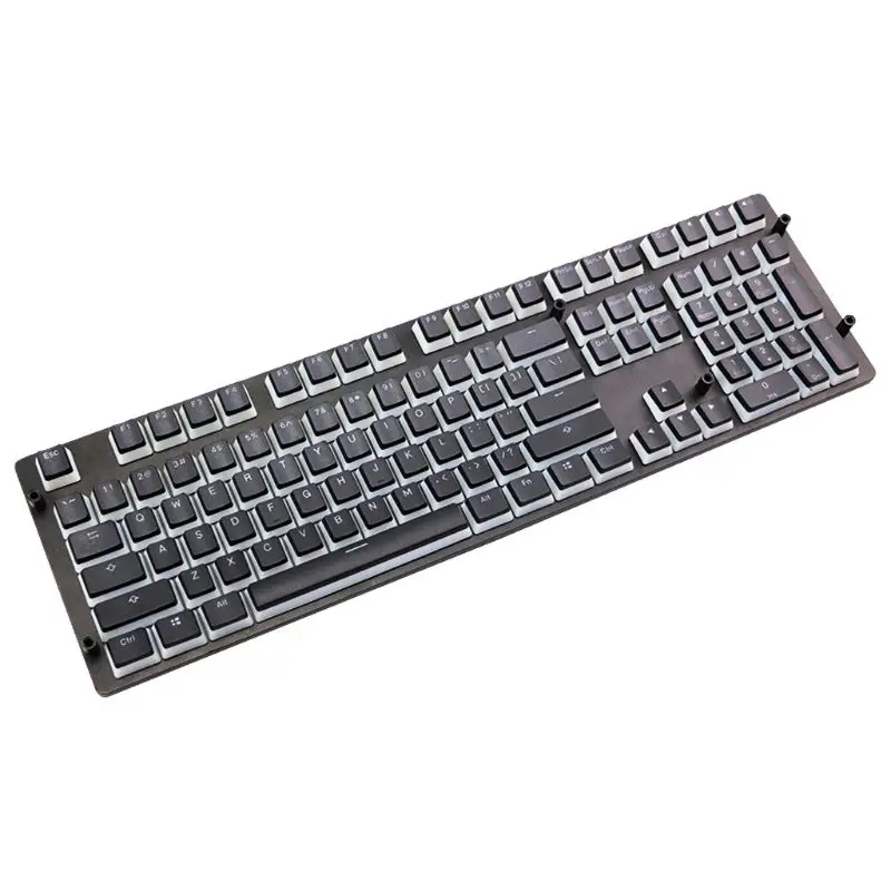 

RGB 143 Keycaps ANSI Layout PBT Pudding Double Skin Milk Shot Backlit Keycap For Corsair K70 K65 OEM Cherry MX gh60 poker