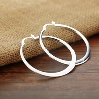 oversize 55mm big hoop earrings for women lady round circle earing pendietens mujer brincos femme trendy jewelry accesories gift