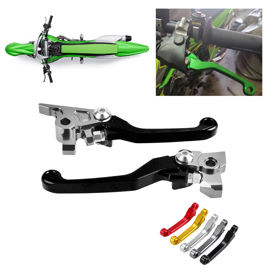 

Motorcycle Dirt Bike Brake Handle Clutch Lever For Kawasaki Versys-X 300 250 2017-18 KLX 125 250 D-TRACKER KLX150 S BF 2016