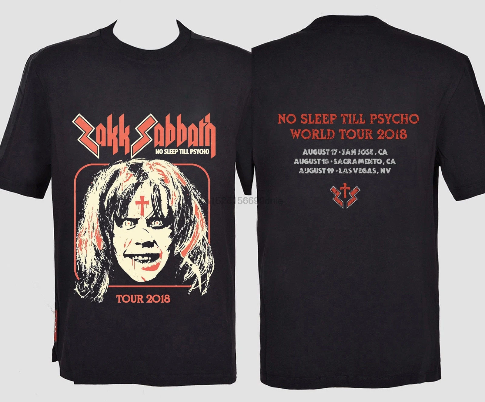 Футболка zakk sabbath tour 2018|Мужские футболки| |