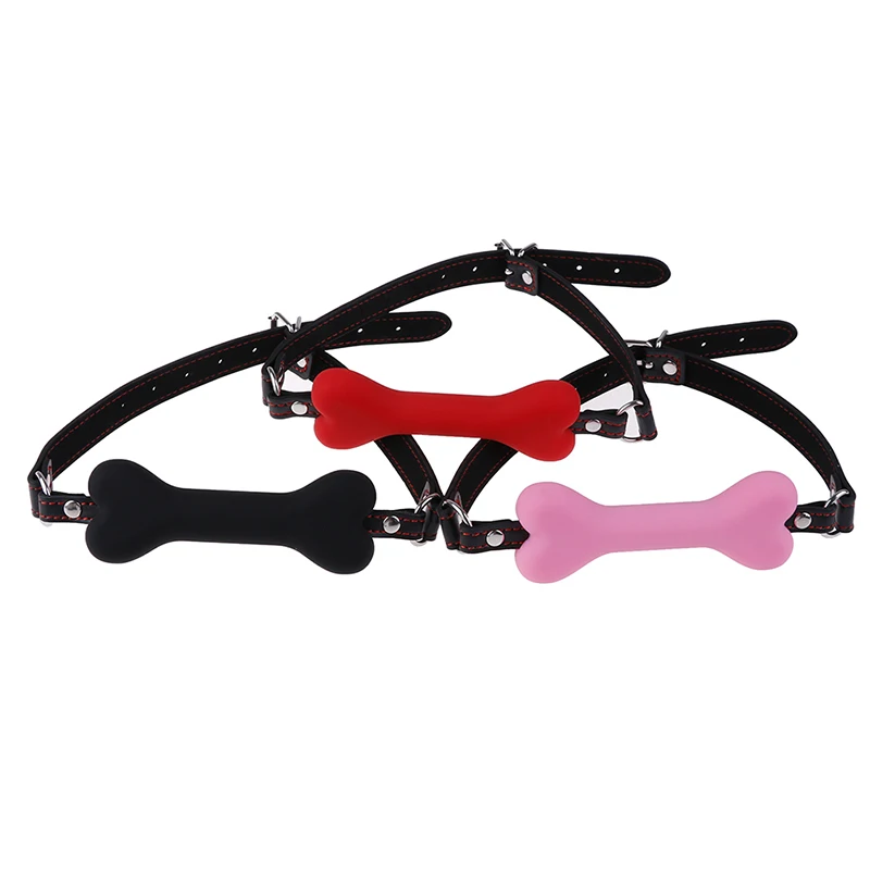 Из искусственной кожи кляп для рта БДСМ связывание ограничения Alave Секс игрушки