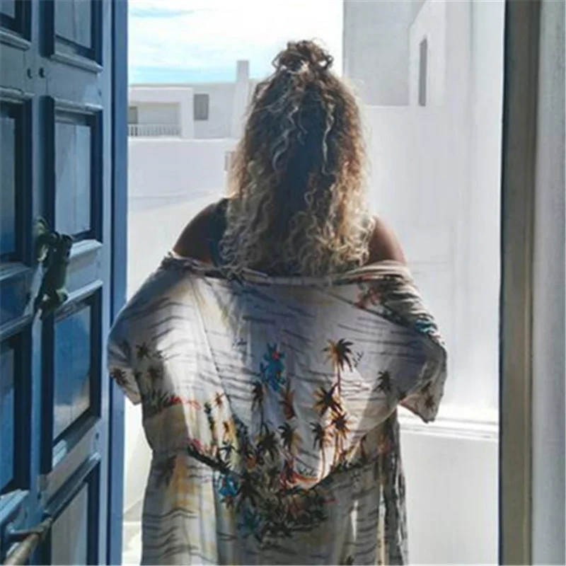 Пляжное платье накидка одежда для плавания Пляжная парео пляжные туники