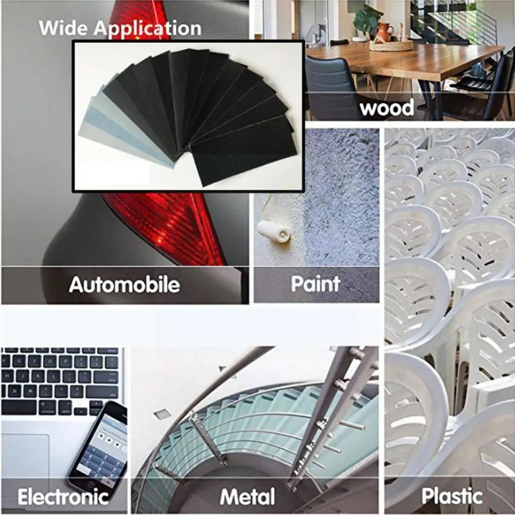 

Wet Dry Sandpaper Sheets 150/180/240/320/400/600/800/1000/1200/1500/2000/2500/3000/5000/7000 Sheets Total 15 Z7D9