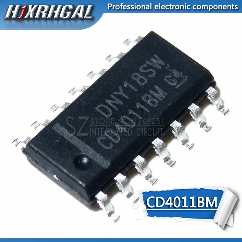 1 шт. CD4011BM CD4060BM CD4066BM CD4001BM CD40106BM CD4013BM CD4051BM SOP новый и оригинальный IC HJXRHGAL |