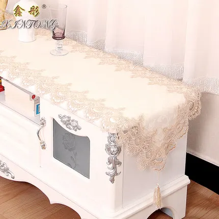 Европейская вышитая настольная дорожка с флагом покрытие для стола чашка коврик