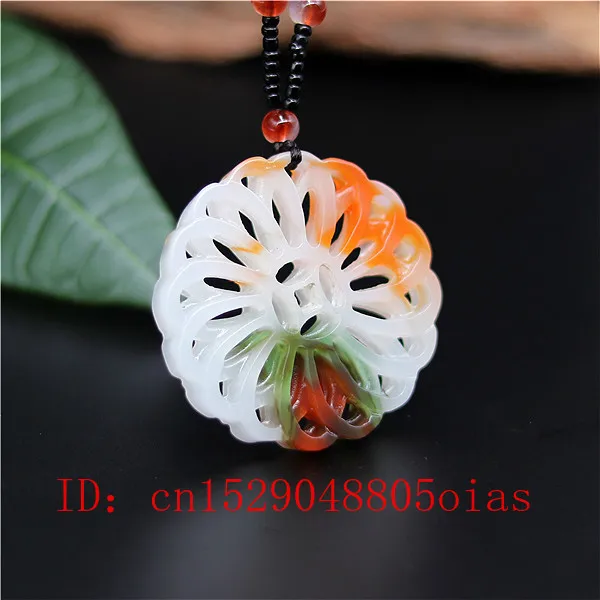 Ожерелье из нефрита естественного цвета очаровательное китайское ювелирное