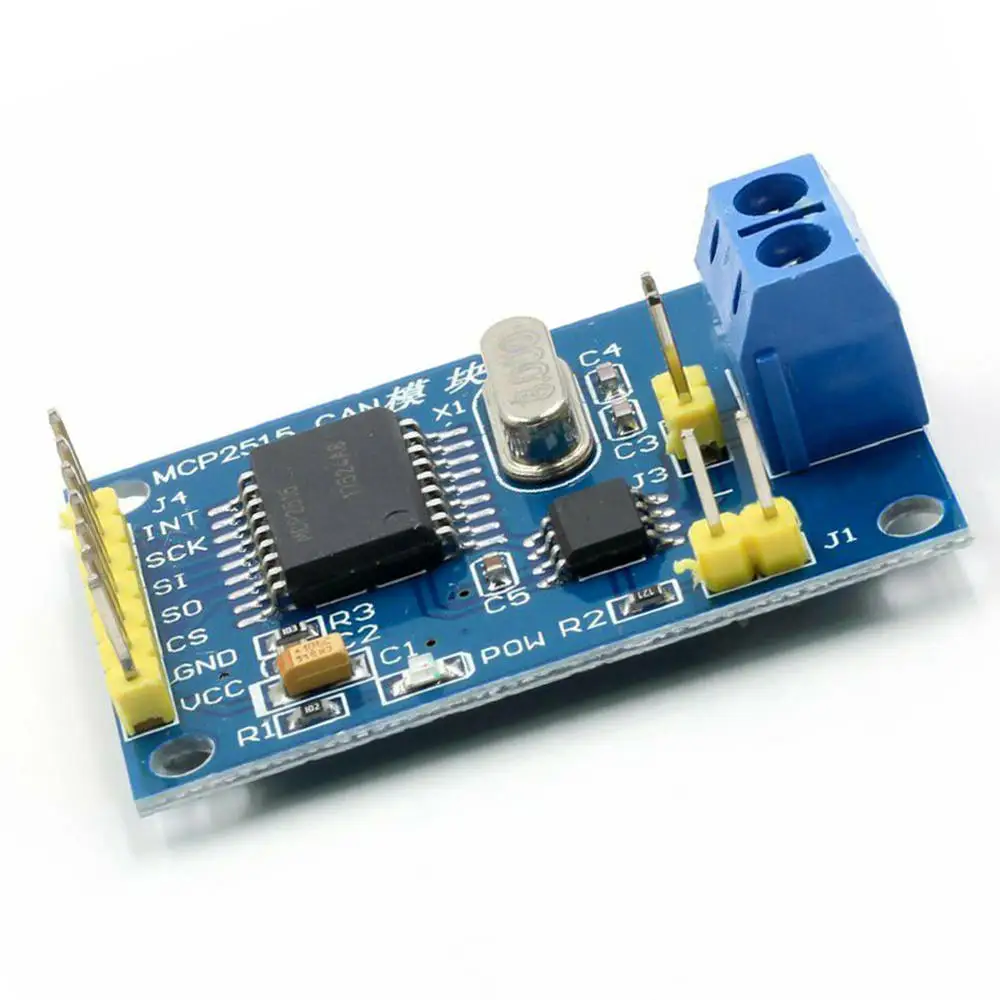 MCP2515 CAN Bus модуль TJA1050 приемник с трансивером Tja1050 5 В для Arduino|Детали и аксессуары