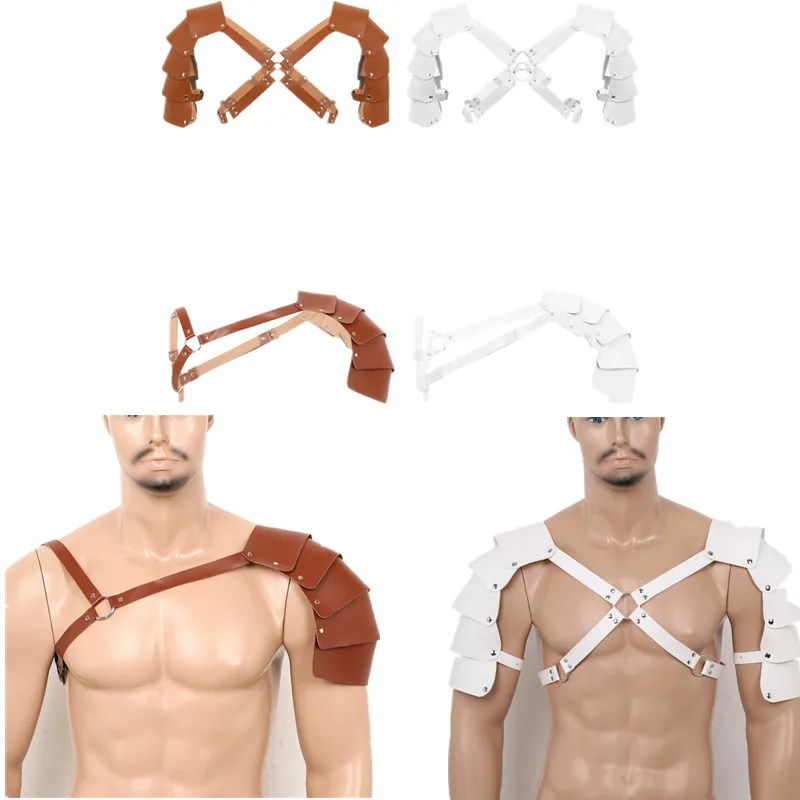 Сексуальный нагрудный ремень для тела Для мужчин Регулируемая кожаное нижнее