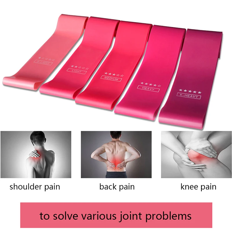 Йога Crossfit Эспандеры 5 уровня резиновые Тренировочный канат для перетягивания