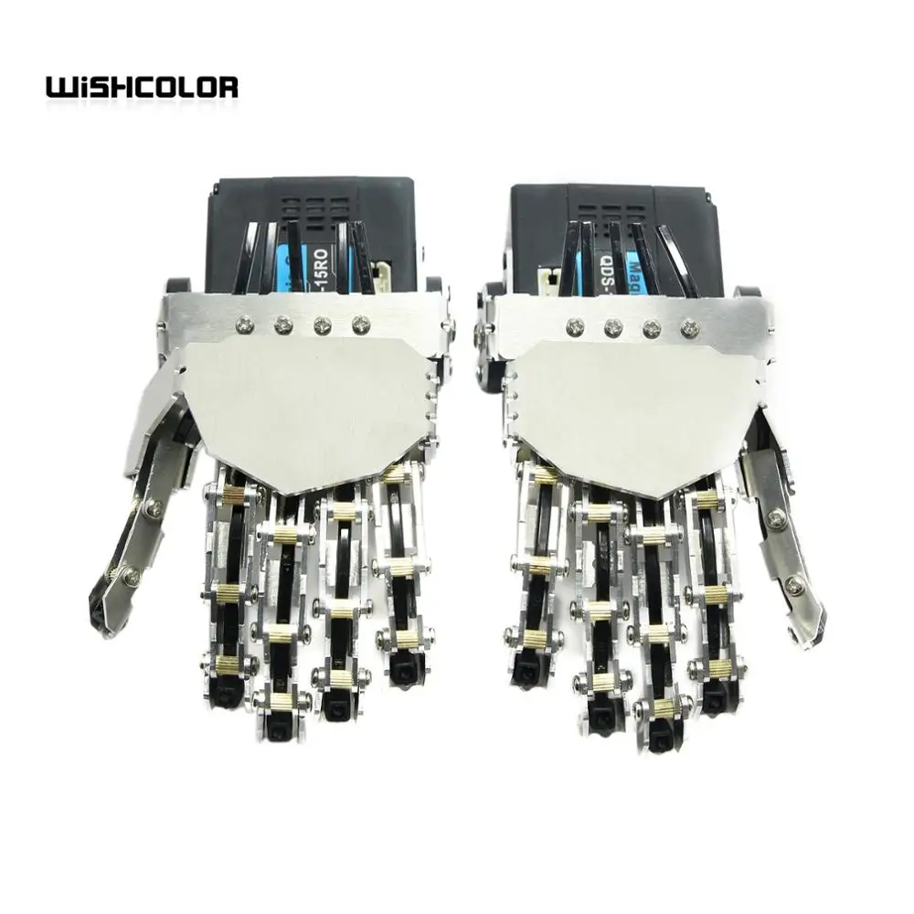 Гуманоидный пальцевой манипулятор с пятью пальцами антроморфная левая