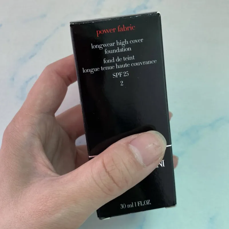 

High Quality Brand Liquid Foundation Power Fabric Longwear High Cover Foundation SPF25 Moisturizing Concealer Face Primer 30ML