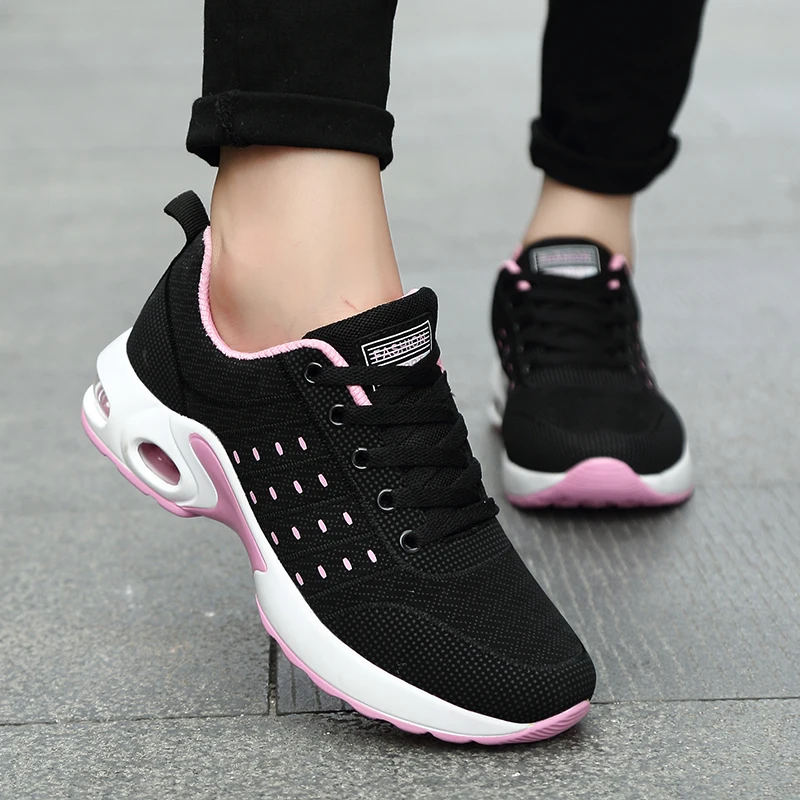 Женские теннисные туфли новинка 2019 женские Женская Удобная спортивная обувь для