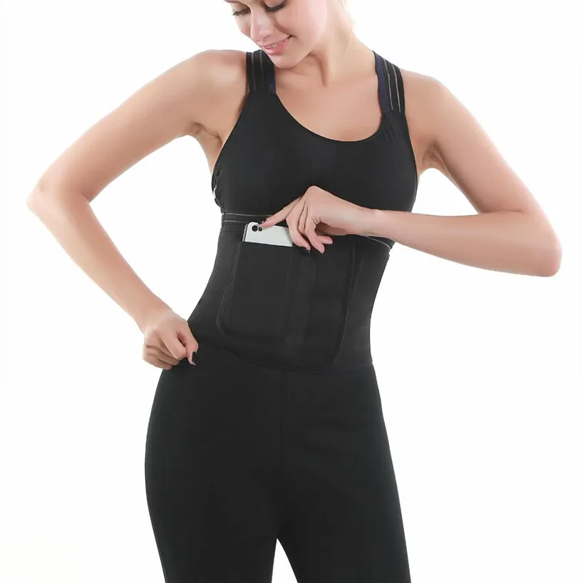 Women Shapers Neoprene Thermal Slimming Waist Trainer Belt Shaper Sauna Fitness Slimming Workout modeling Belt Women Body Shaper