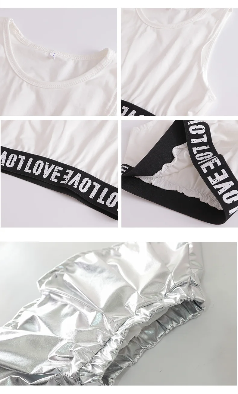 Одежда для девочек в стиле хип-хоп зеленый укороченный топ футболка белая майка