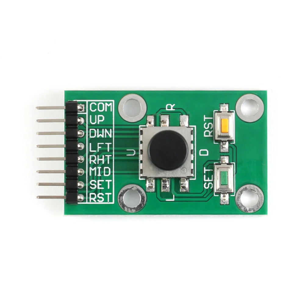 

Joystick Module Five Direction Navigation Button Module for MCU AVR Game 5D Rocker Joystick Independent Keyboard for Arduino