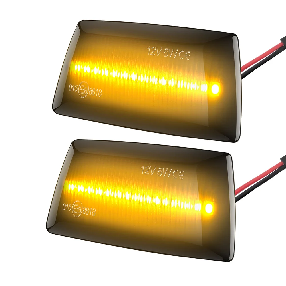 2 шт. Динамический светодиодный маркер светильник боковые зеркала автомобиля Fender