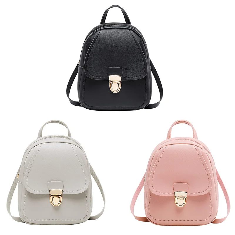 Маленький рюкзак с вырезами для школьников сумка через плечо розовый кошелек