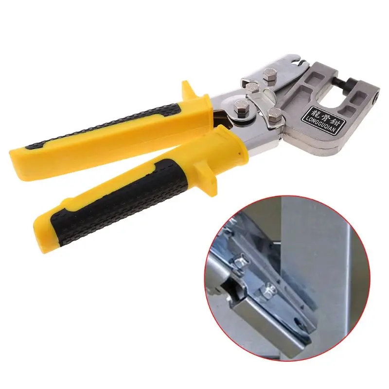 

Aluminum Alloy 10inch Handle Stud Crimper Plaster Board Drywall Tool For Fastening Metal Studs LX0C