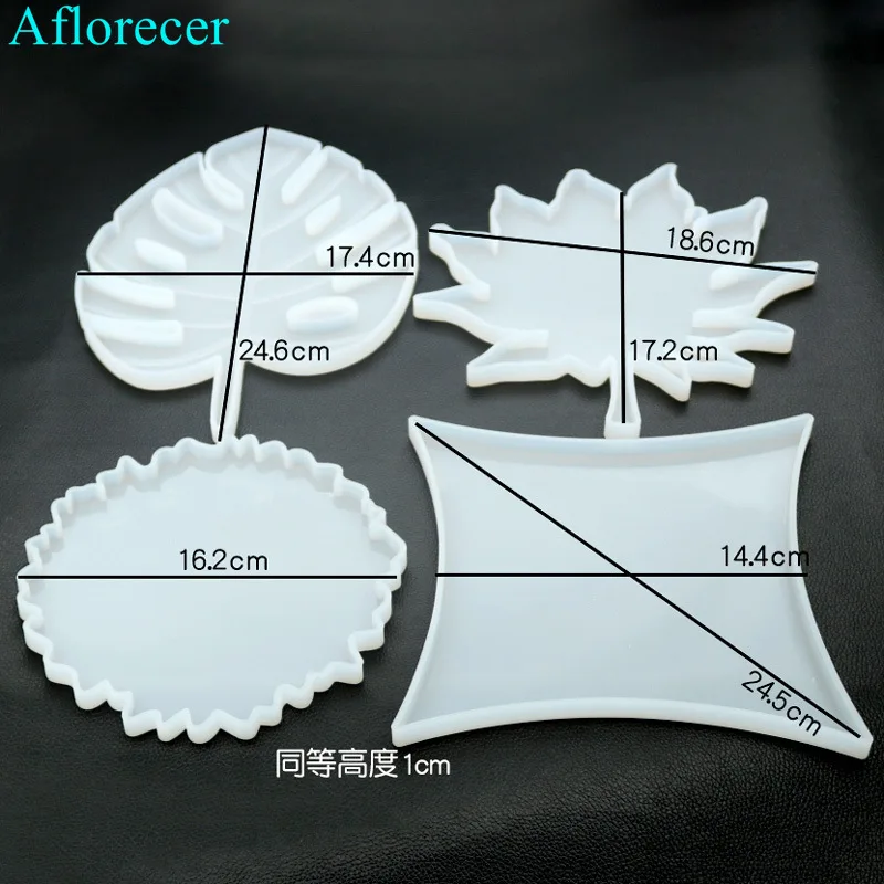 

Silicone mold for Concrete Coaster Creative design Turtle leaf table insulation pad Cement diy Epoxy resin coaster crafts mold