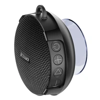 bathroom portable bluetooth speakers ipx7 waterproof music center column shower sound boombox woofer hands free with suction cup