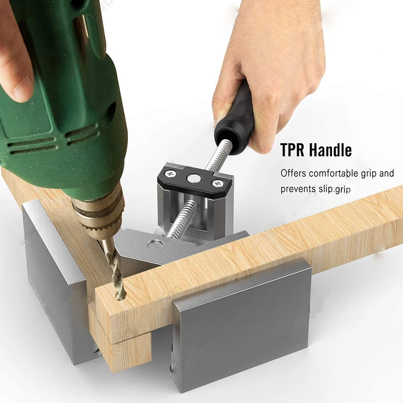 Прямоугольный зажим 90 градусов инструмент для зажима одна ручка угловой из