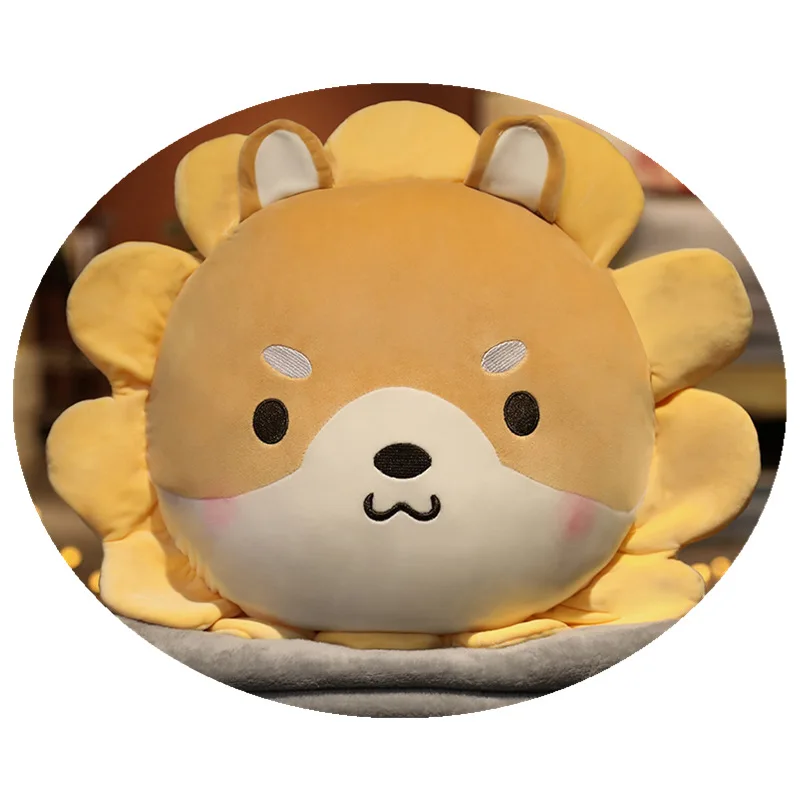 Мультяшная подушка многофункциональное одеяло для обеда Автомобильная