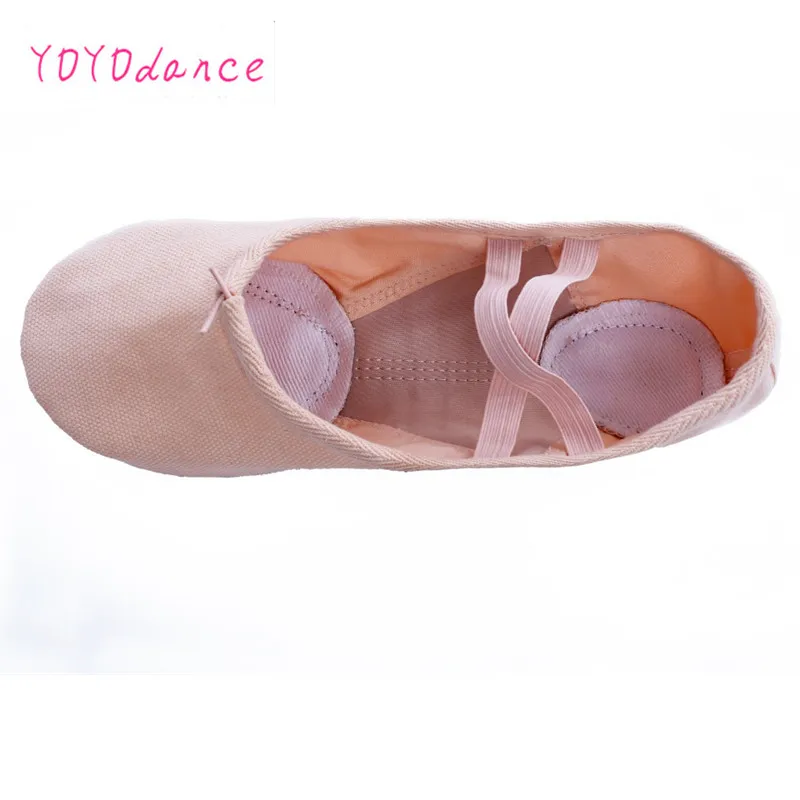 Тянущиеся тканевые эластичные женские мягкие балетки для девушек танцевальная