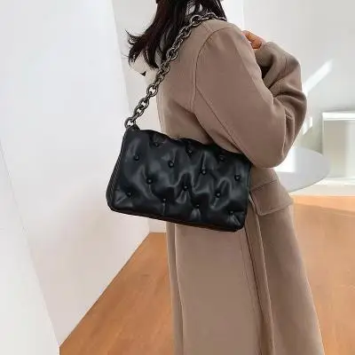 

Retro Casual Fashion One-shoulder Handbag 2021 New Chain Underarm Bag