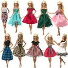 NK один набор новейшая кукла смешанный стиль Повседневное платье принцессы модный костюм для Барби аксессуары кукла лучший подарок для девочки 3X JJ
