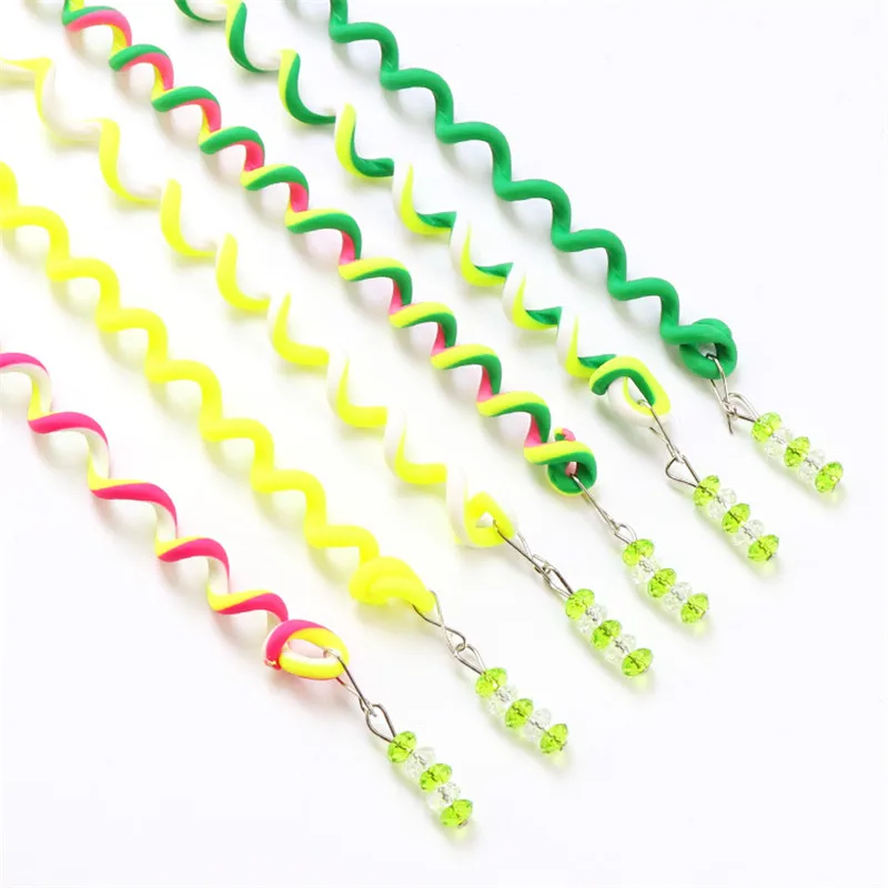6pcs/lot Rainbow Color Cute Girls Hair Band Headband Crystal Long Elastic Bands Headwear Accessories Random | Детская одежда и