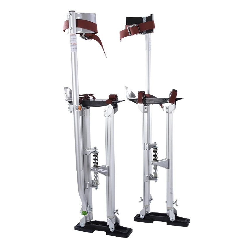 2"-40" Регулируемый Профессиональный алюминиевый штукатурный Stilt лестница Гипсокартон Штукатурки сценический реквизит интерьерная декоративная стойка