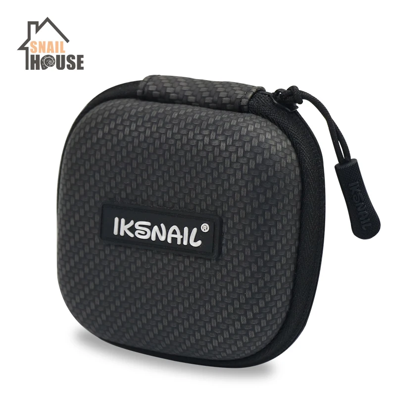 Портативный чехол Airpods для беспроводных наушников квадратный мини с молнией
