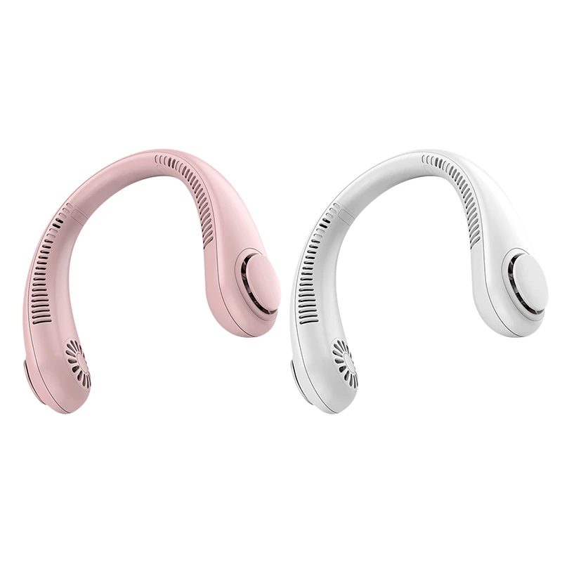 

Подвесной шейный вентилятор, портативный безлопастный подвесной шейный вентилятор, перезаряжаемый, с тремя скоростями ветра, переносной в...