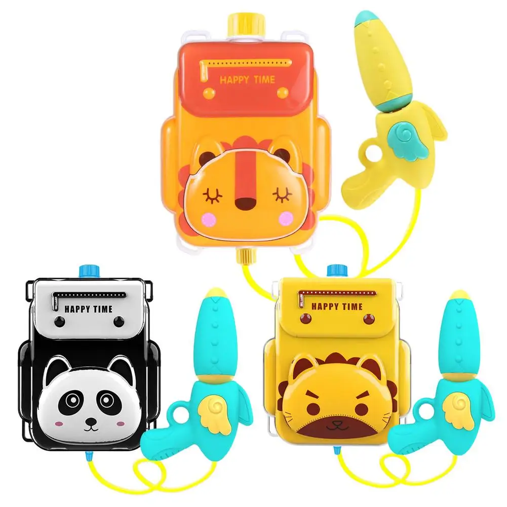 Новинка Детский рюкзак с животными водяной пистолет игрушка выдвижной пляжный