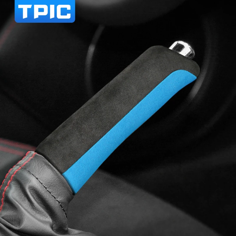TPIC Alcantara чехол ручного тормоза автомобиля для Subaru BRZ Toyota 86 2013-2020 Авто Шестерни