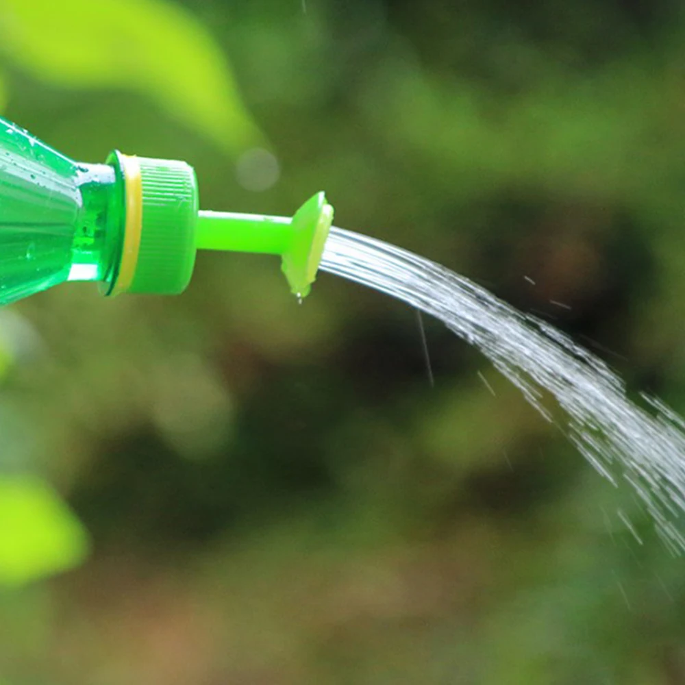 

8PCS PVC Plastic Bottle Cap Sprinkler Watering Little Sprinkler Head Watering Vegetables Nozzle