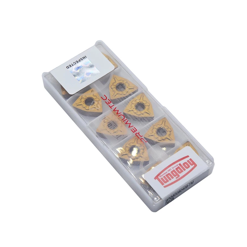 

100% Original WNMG WNMG080404-TM T9125 WNMG080408-TM WNMG080412-TM Carbide Insert CNC lathe Tool Imported From Japan Efficiency