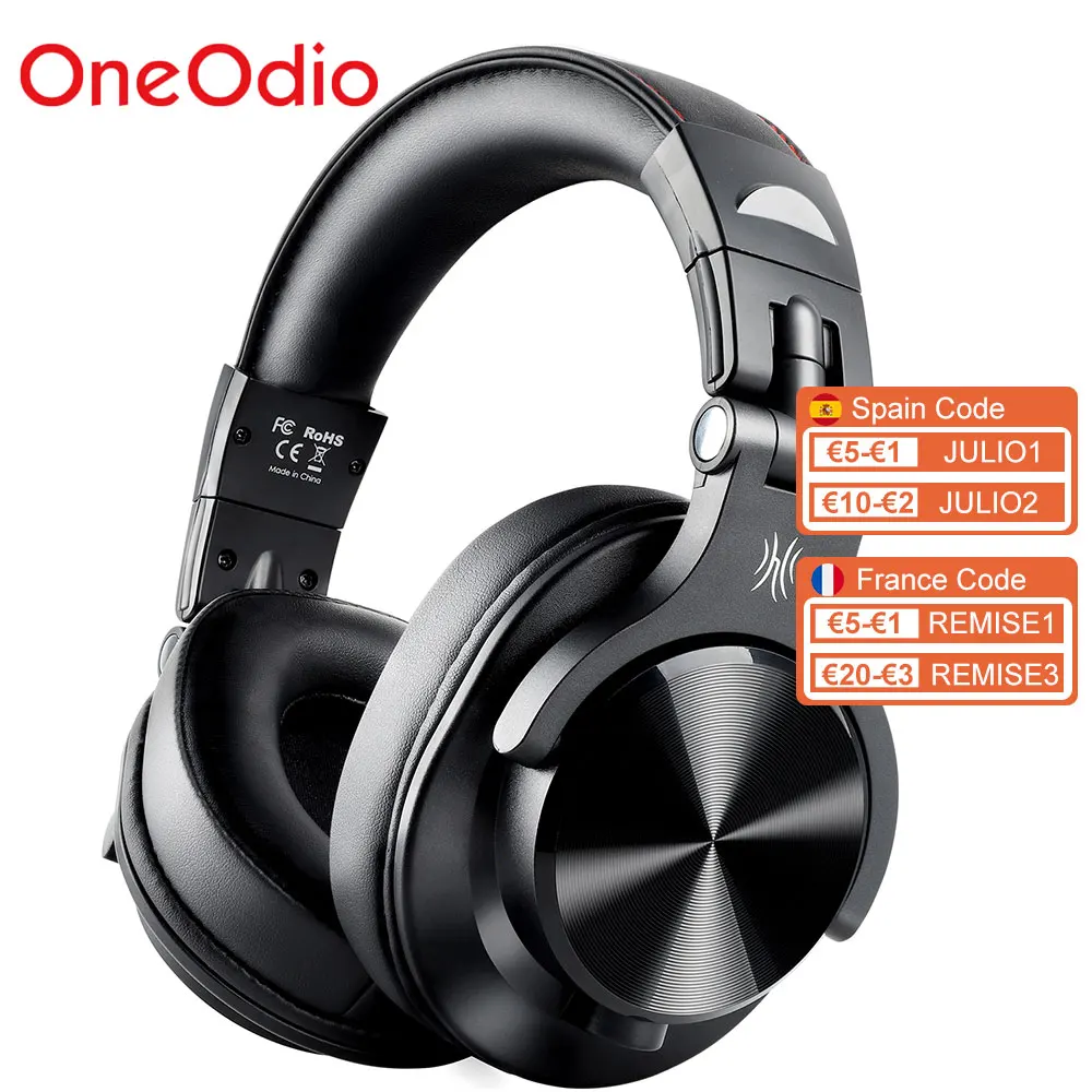 OneOdio A70 Fusion Bluetooth 5 0 Беспроводные наушники с ушками Проводные профессиональные