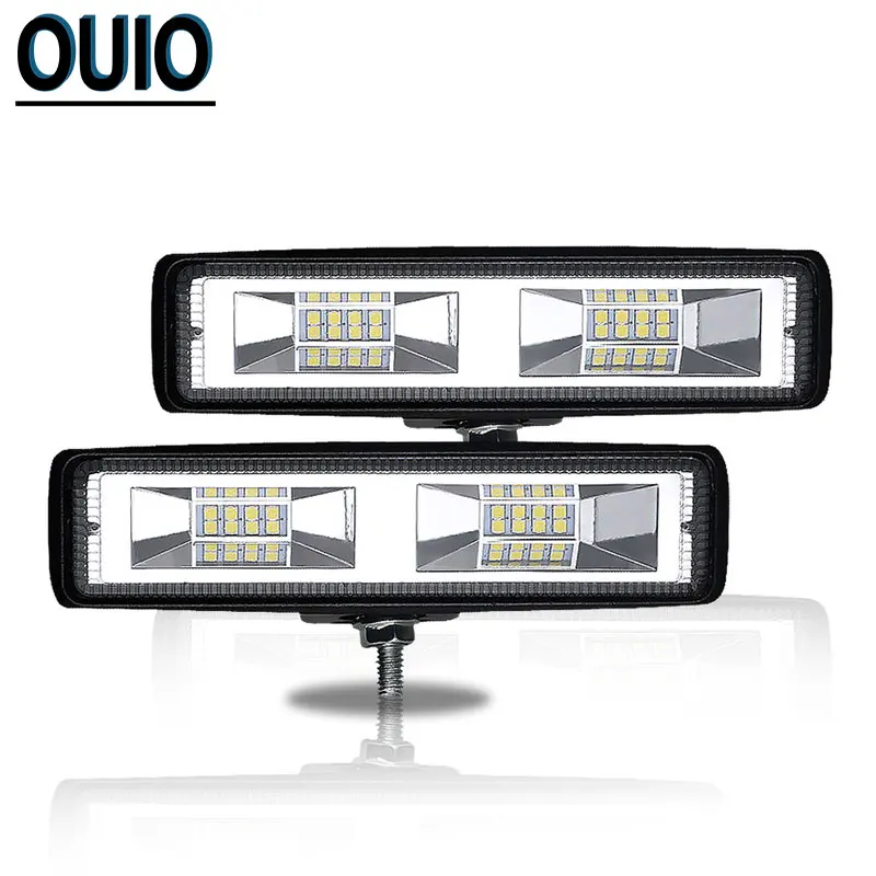 Машинка для стрижки 48 Вт 6 дюймов внедорожных Работ Светильник брусок 12В