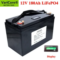 12v 180ah lifepo4 battery 12 8v 4s lithium battery 4000 cycles for eve batteries not 200ah rv campers golf cart eu us duty free
